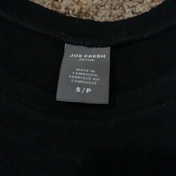 Twisted front black T-shirt - Picture 3 of 3